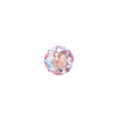 Carezza Tonda single stone "Brillante crystal" "Light Rose Shimmer" 14mm