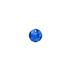 Carezza Tonda single stone "Brillante crystal" "Sapphire" 10mm