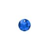 Carezza Tonda single stone "Brillante crystal" "Sapphire" 14mm