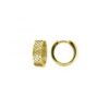 MY iMenso Creoli creol "Filigrano 14mm" (925/1Mgold-plated)