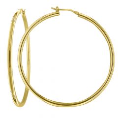 MY iMenso Creoli creol "Filo 2,5x55mm" (925/1Mgold-plated)