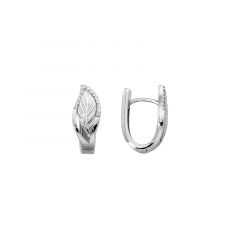 MY iMenso Creoli creol "Fogli 16mm" Conseal (925/rhod-plated)