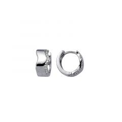 MY iMenso Creoli creol "Onda 13mm" (925/rhod-plated)