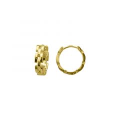 MY iMenso Creoli creol "Orologi 13,5mm" (925/1Mgold-ptd)