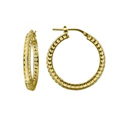 MY iMenso Creoli creol "Quamodi 2,3x26mm" (925/1Mgold-plated)