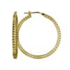 MY iMenso Creoli creol "Quamodi 2,3x36mm" (925/1Mgold-plated)