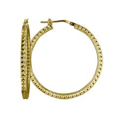 MY iMenso Creoli creol "Quamodi 2,3x36mm" (925/1Mgold-plated)