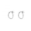 MY iMenso Creoli earring 13mm (925/rhod-plated)
