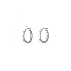 MY iMenso Creoli earring 15mm (925/rhod-plated)