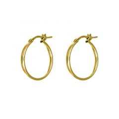 MY iMenso Creoli earring 19mm (925/1Mgold-plated)