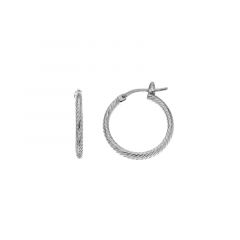 MY iMenso Creoli earring 19mm (925/rhod-plated)