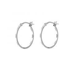 MY iMenso Creoli earring 19mm (925/rhod-plated)