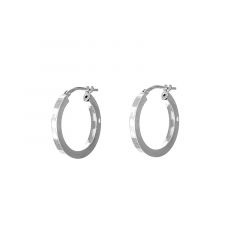 MY iMenso Creoli earring 20mm (925/rhod-plated)