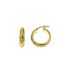 MY iMenso Creoli earring 21mm (925/1Mgold-plated)
