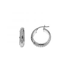 MY iMenso Creoli earring 21mm (925/rhod-plated)