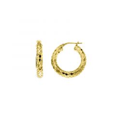 MY iMenso Creoli earring 22mm (925/1Mgold-plated)