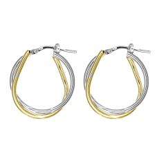 MY iMenso Creoli earring 23mm (925/rhod-gold-plated)
