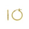 MY iMenso Creoli earring 24mm (925/1Mgold-plated)