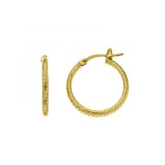 MY iMenso Creoli earring 24mm (925/1Mgold-plated)