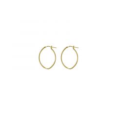MY iMenso Creoli earring 24mm (925/1Mgold-plated)