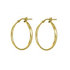 MY iMenso Creoli earring 24mm (925/1Mgold-plated)