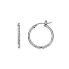 MY iMenso Creoli earring 24mm (925/rhod-plated)