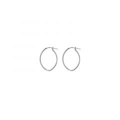 MY iMenso Creoli earring 24mm (925/rhod-plated)