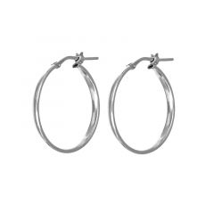 MY iMenso Creoli earring 24mm (925/rhod-plated)