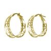MY iMenso Creoli earring 25mm (925/1Mgold-plated)