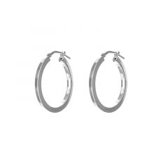 MY iMenso Creoli earring 25mm (925/rhod-plated)