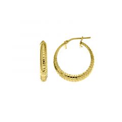 MY iMenso Creoli earring 26mm (925/1Mgold-plated)