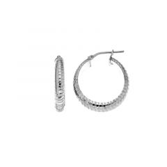 MY iMenso Creoli earring 26mm (925/rhod-plated)