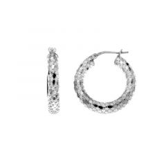 MY iMenso Creoli earring 26mm (925/rhod-plated)
