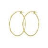MY iMenso Creoli earring 27mm (925/1Mgold-plated)