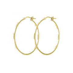 MY iMenso Creoli earring 27mm (925/1Mgold-plated)