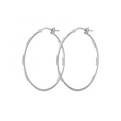 MY iMenso Creoli earring 27mm (925/rhod-plated)