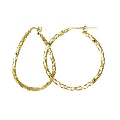 MY iMenso Creoli earring 29mm (925/1Mgold-plated)