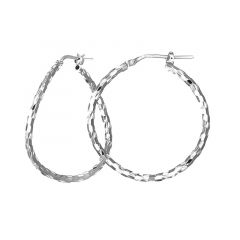 MY iMenso Creoli earring 29+mm (925/rhod-plated)