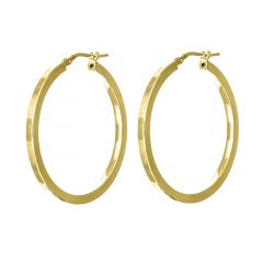 MY iMenso Creoli earring 36mm (925/1Mgold-plated)