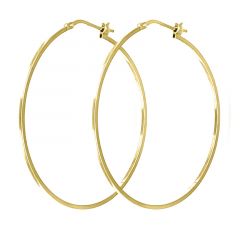MY iMenso Creoli earring 42mm (925/1Mgold-plated)