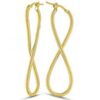 MY iMenso Creoli oorringen "Infinito 50mm" (925/1Mgold-plated)