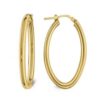 MY iMenso Creoli oorring "Ovale" 40mm (925/1Mgold-plated)