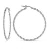 MY iMenso Creoli oorring "Perline 45mm" (925/rhod-plated)