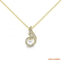 MY iMenso Eterno "6,5mm FWP Girarsi" 20mm pendant (925/0,5Mgold-plated)