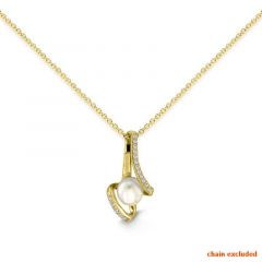 MY iMenso Eterno "6,5mm FWP Roteare" 20mm pendant (925/0,5Mgold-plated)
