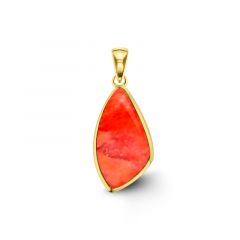 MY iMenso Eterno "Michelina Small coral" pendant (925/0,5Mgold-plated)