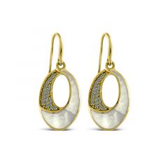 MY iMenso Eterno "Ovando MOP " earring (925/0,5Mgold-plated)