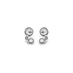 MY iMenso Eterno "Pietre Danzanti MOP" stud (925/rhod-plated)