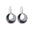 MY iMenso Eterno "Rovando dark MOP " earring (925/rhod-plated)