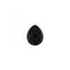 MY iMenso Goccy insignia "Black Glass" faceted 15mm